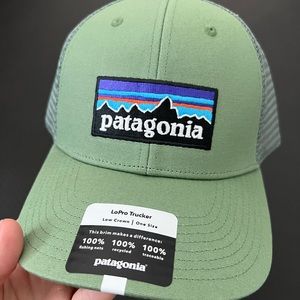BNWT Patagonia P-6 Logo LoPro Trucker Hat